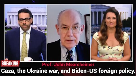 The war in Gaza, the Ukraine war, and Biden-US foreign policy.