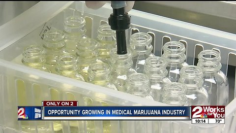 Opportunity grows in Oklahoma medical marijuana lab