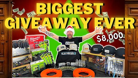 2021 HOLIDAY GIVEAWAY - over $8,000 in TOOLS and MONEY, dozens of winners!!!