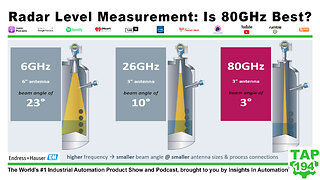 Radar Level Measurement: Is 80GHz Right For Your Application?