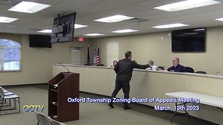 Oxford Township Zoning Board of Appeals Meeting: March, 13th 2023