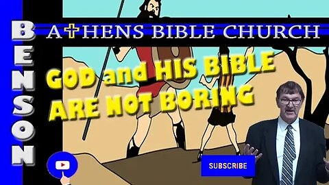 God is Not Boring and Neither is His Bible | 2 Corinthians 8:20-24 | Athens Bible Church