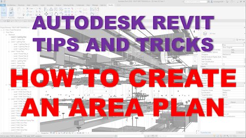 AUTODESK REVIT TIPS AND TRICKS: HOW TO CREATE AN AREA PLAN