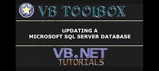 VB.NET - UPDATE A SQL Server Database