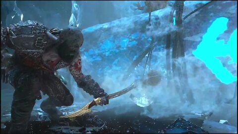 Kratos and Atreus (BOI) vs The Stonebeard King Boss Fight | PS5, PS4 | God of War (2018) 4K Clips