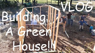 Building a Green House!!!/ VLOG/ Having Fun At Home Depot!!!