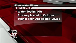 Benton Harbor residents to get free water filters