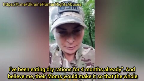 Ukrainian servicewoman has an idea for getting the troops supplied with food, ammunition, etc