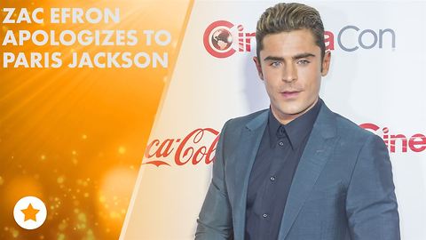 Zac Efron's trying to make it up to Paris Jackson!