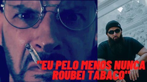 ZA "Burnz , eu pelo menos nunca roubei tabaco dos convidados"