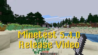 Minetest 5.4.0 Release Video