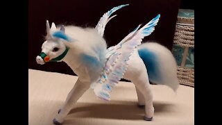 NOW HERE! Poseable Unicorn Action Figure!