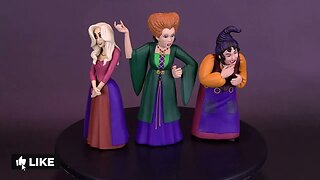 NECA Toys Hocus Pocus Toony Terrors Sanderson Sisters 3-Pack @TheReviewSpot