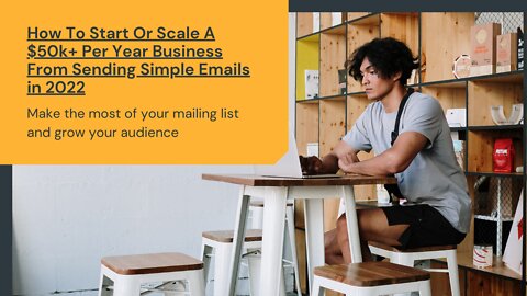 How To Start Or Scale A 🤑 $50k+ Per Year Business From Sending Simple Emails in 2022