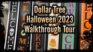 Dollar Tree Halloween 2023 Walkthrough Tour