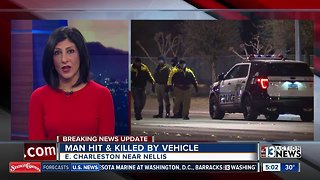 Pedestrian killed near Charleston & Nellis