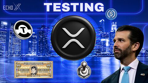 💥 Ripple Testing $RLUSD 💥