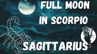 Sagittarius ♐️ - The gold nugget! Full Moon in Scorpio tarot reading #sagittarius #tarotary #tarot