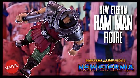 Mattel Masters Of The Universe New Eternia Ram Man Figure @TheReviewSpot