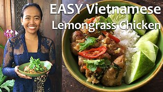 Easy Vietnamese Lemongrass chicken (Ayam Bumbu sereh ala Vietnam)