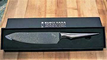 Kuroi Hana Chef's Knife Unboxing & Review | Edge of Belgravia