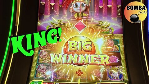 CELESTIAL KING!? All I see is MONKEY! 🙉 😆 #casino #slotmachine