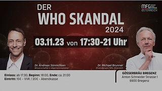 Der WHO-Skandal: RA Dr. Brunner, WHO und Tedros Gebreyesus !!!@Prof. Dr. Sönnichsen🙈