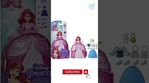 Disney Princess Secret Styles Fashion Surprise Party Rapunzel #viral #kidstoys #shorts