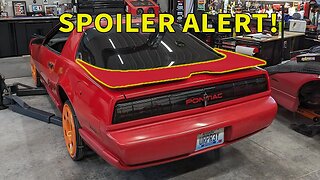 91-92 Trans Am Spoiler Install - 92 Firebird Part 36