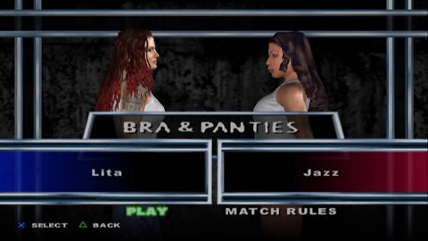 WWE SmackDown! Here Comes the Pain Lita vs Jazz