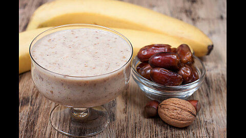 Delicious Date and Walnut Smoothie: A Taste of Morocco in a Glass