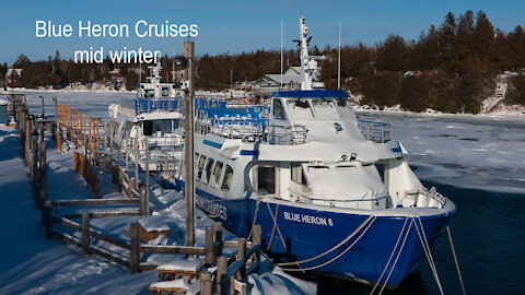 Blue Heron Cruises Mid Winter