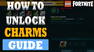 How To Unlock Charms In LEGO Fortnite