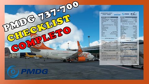 BOEING 737-700 PMDG (CHECKLIST COMPLETO)