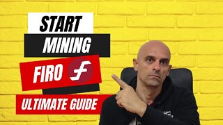 The ULTIMATE Firo Mining Guide: GPU Mining 2022 ⛏👷 #crypto