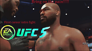 UFC 5 Career mode intro fight