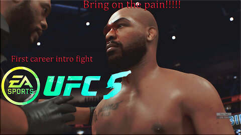 UFC 5 Career mode intro fight