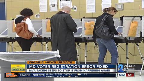 Authorities say voter registration issue resolved