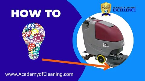 How to Use an Autoscrubber to Top Scrub VCT Floors