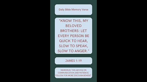 Bible Memory Verse of the Day #christianity #God #Jesus #Bible #Biblestudy #James