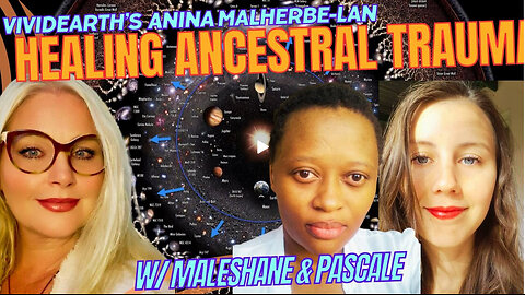 HEALING ANCESTRAL TRAUMA WITH RAAH REIKI & A.U.R.A. HYPNOSIS. Maleshane & Pascale talks to Anina