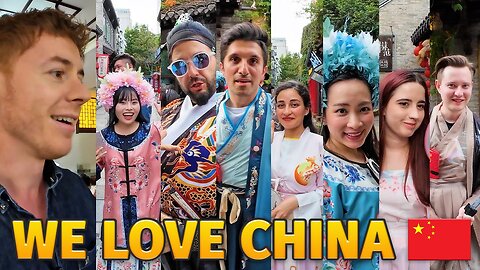 The World EMBRACES Chinese Culture (not United States of America)