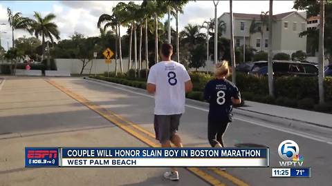 Local Couple Will Honor Slain Boy In Boston Marathon