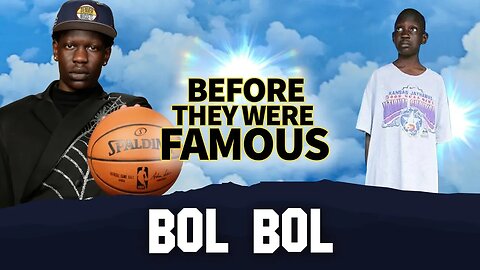 Bol Bol | Before They Were Famous | 7'2" 19 Yr Old Millionaire | Son Of Manute Bol