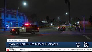Man killed in Logan Heights hit-and-run
