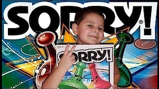 Sorry Board Game Unboxing and Reviewing Kids Game