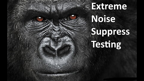 EXTREME NOISE SUPPRESSION TEST USING VOICE MEETER, OBS, AND NVIDIA "RTX VOICE"