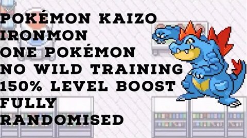 Pokémon Kaizo Ironmon Challenge Fire Red Live Stream (335+ resets) (Kilo) On a run Feraligatr