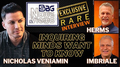 LIVE: "Nicholas Veniamin On The Hot Seat" Hosted By Lewis Herms & Robert Imbriale