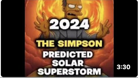 So let it be written; so let it be done. The Simpsons have predicted a civilization ending event.